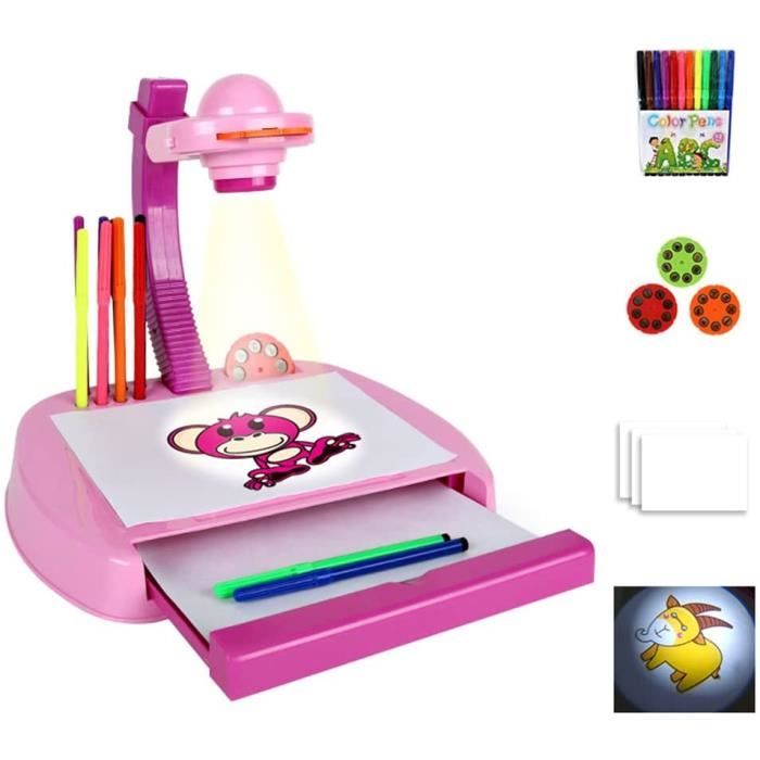 Projecteur De Dessin KETIEE Pour Enfants - 96 Motifs Dont Licornes Et Dinosaures - Jouet Éducatif 3-9 Ans