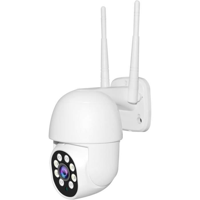 Smart Life PTZ 3MP Caméra WiFi Alexa Surveillance Intelligente - Caméra de sécurité extérieure-Suivi Automatique-Audio bidir.[Y354]