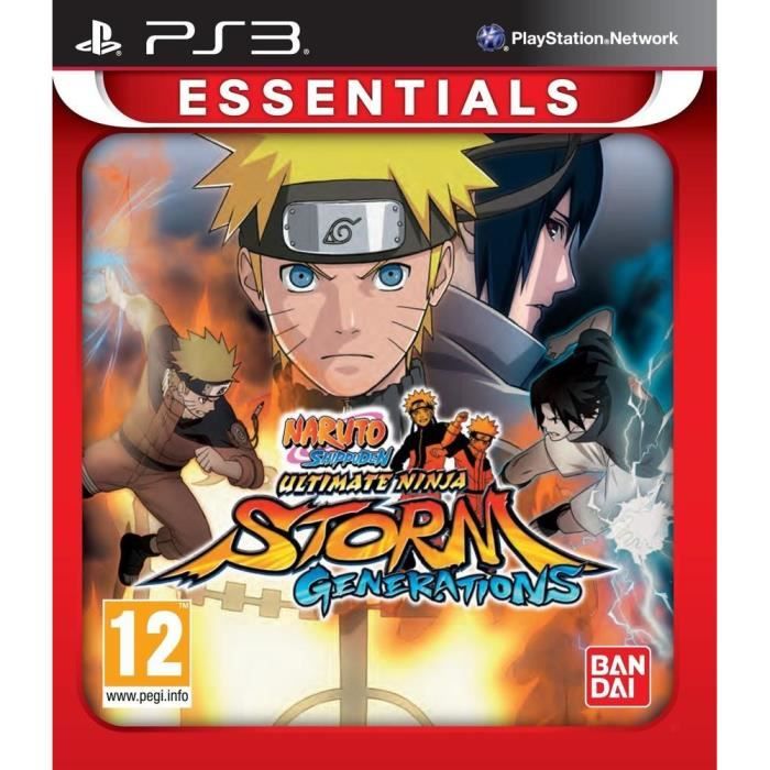 Naruto Shippuden Ultimate Ninja Generations Ps3 Achat Vente Jeu Ps3 Naruto Shippuden Ps3 Cdiscount