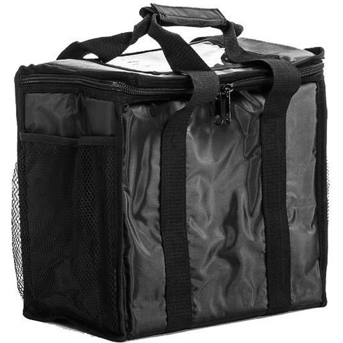 IGLOO Sac isotherme de livraison Petite - 19 Liters - Noir