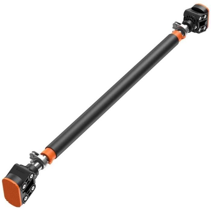 DIP STATION De Traction pour Porte Barre De Traction MultiPoigneacutees Fixeacutee Au Mur sans Vis Verrouillable Sit Up Bar Tra1521