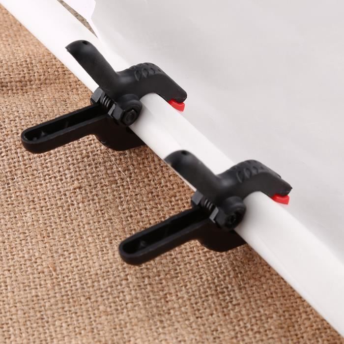 6pcs Clips de Studio Photo Pinces à ressort pour la photographie Fond de toile de fond Clips de support HB057