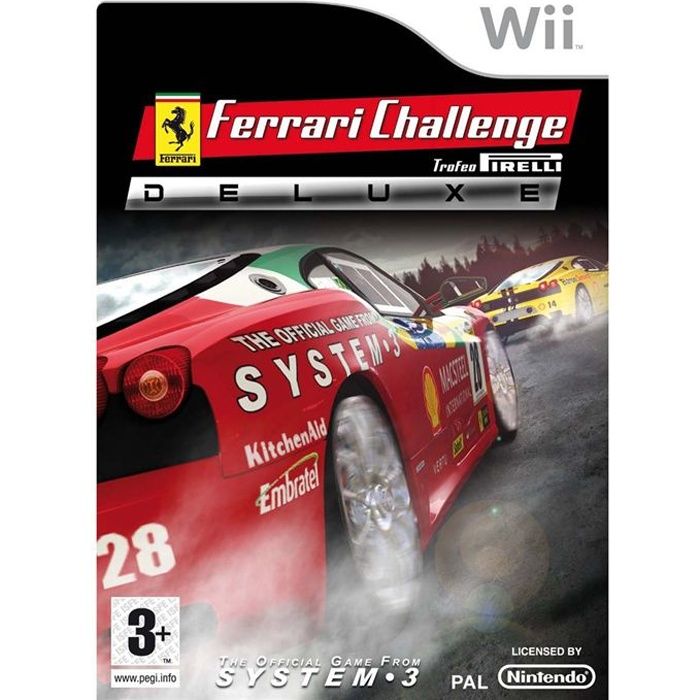 WII FERRARI CHALLENGE DELUXE