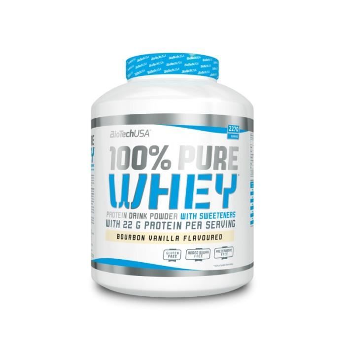 100% Pure Whey (2.27Kg) Noisette BioTech USA