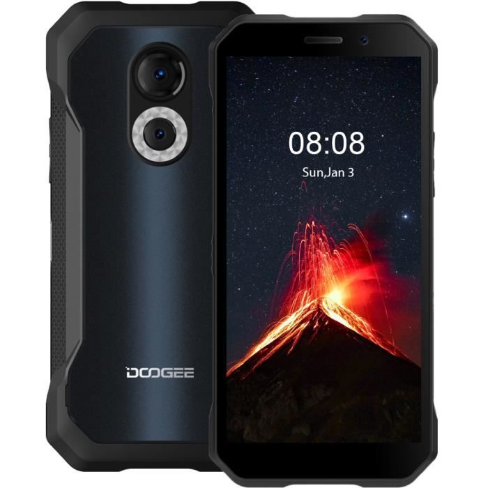 DOOGEE S61 Robuste Smartphone 6Go 64Go IP68 Étanche 5180mAh Batterie Écran 6.0\