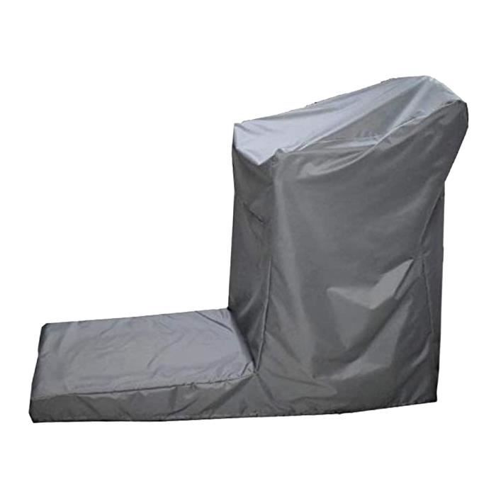 Non-Tapis Roulant Pliant Couverture avec Cordon, imperméable à la poussière Couverture Universelle Fit Sport Argent_168x76x140cm