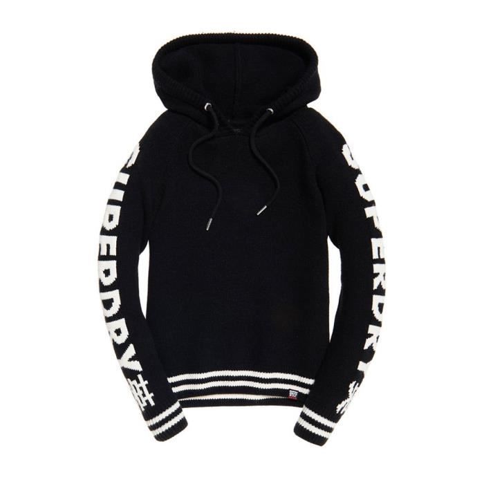 Vêtements femme Chandails Superdry Sleeve Logo Hoodie