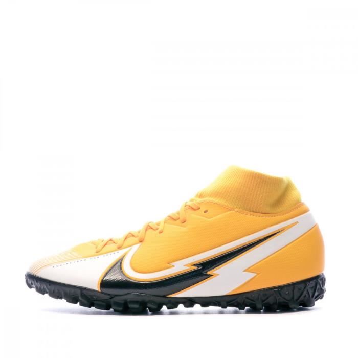 Chaussures de foot Orange Homme Nike Superfly 7 Academy TF