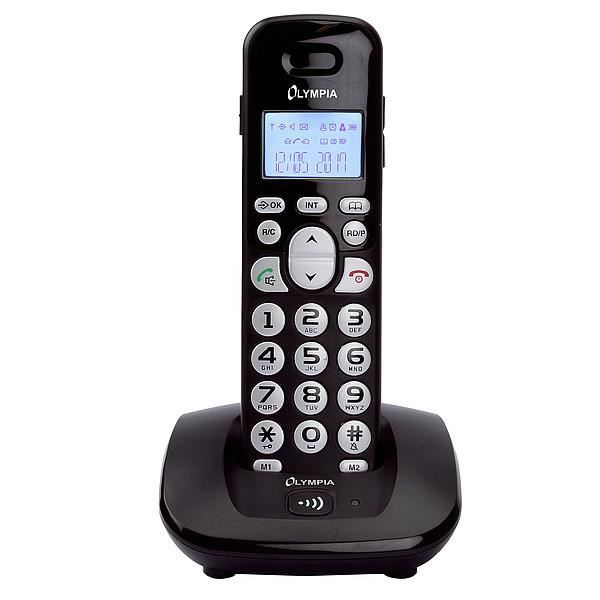 Olympia DECT 5000, Téléphone DECT, Combiné sans fil, 50 entrées