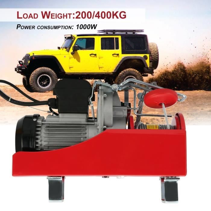 Treuil Électrique PALAN Électrique 200-400Kg Avec Câble