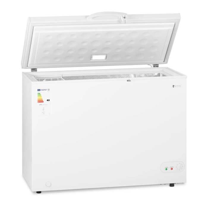 Congélateur Coffre Blanc 252 litres 85w Avec 1 Panier Serrure Classe A+ -28°C