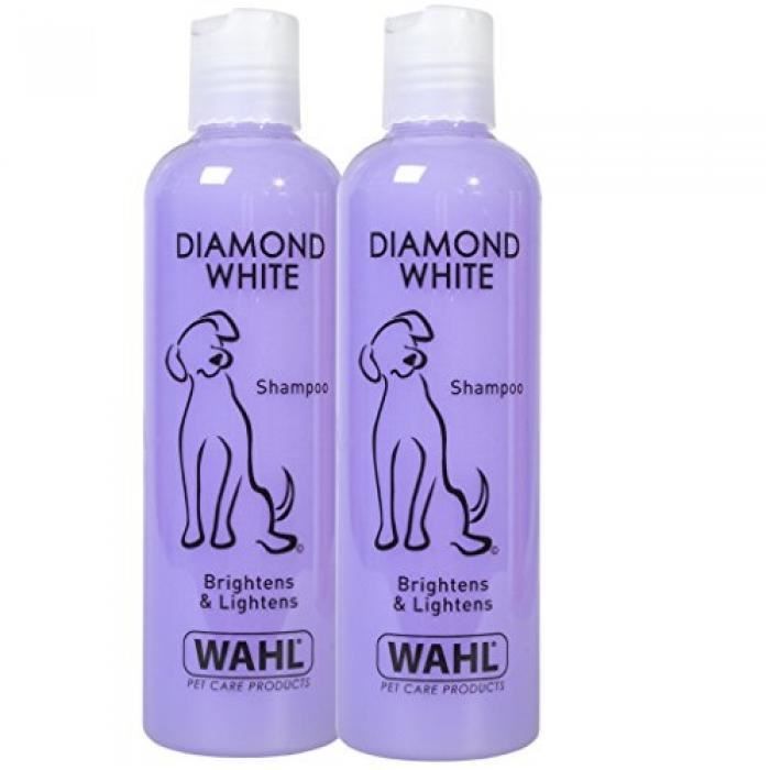 WAHL SMARTGROOM DIAMOND WHITE PET SHAMPOO 250ML ZX609, 2 PACK
