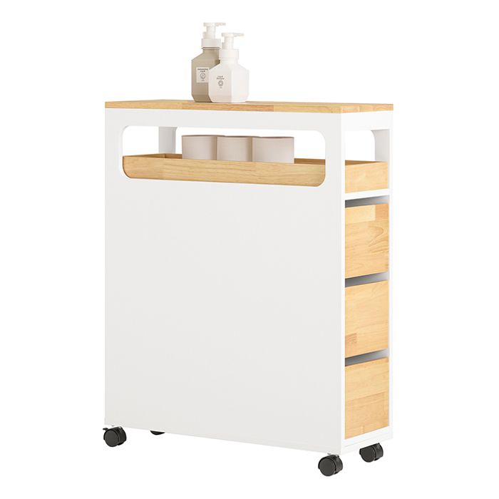 Armoire Murale pour Salle de Bain avec Étagère Réglable 1 Porte Persienne et 1 Étagère Ouverte 4 Couleurs au Choix