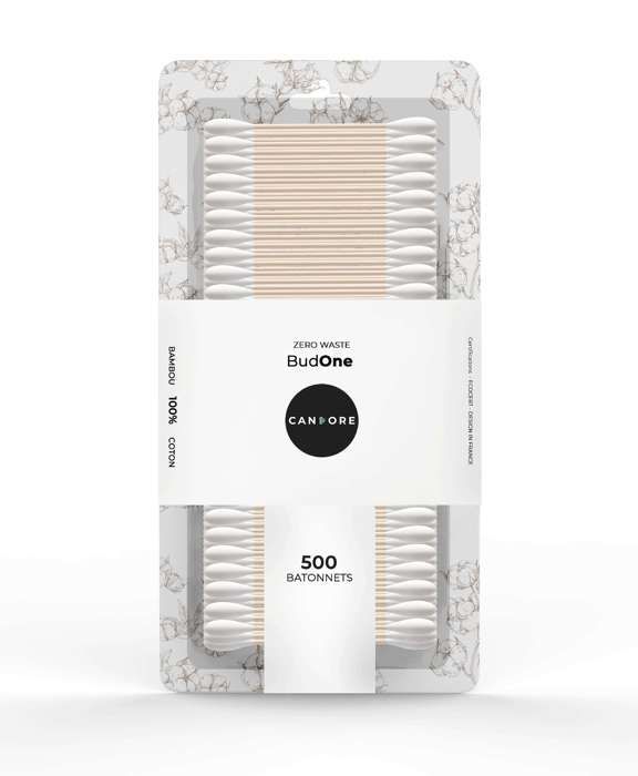 Bâtonnets En Bambou Eco - Cotons-Tiges Biodégradables 200 Pièces - Emballage Recyclable Bambaw