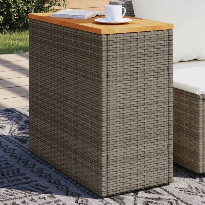vidaXL Table d'appoint de jardin et - vue 3