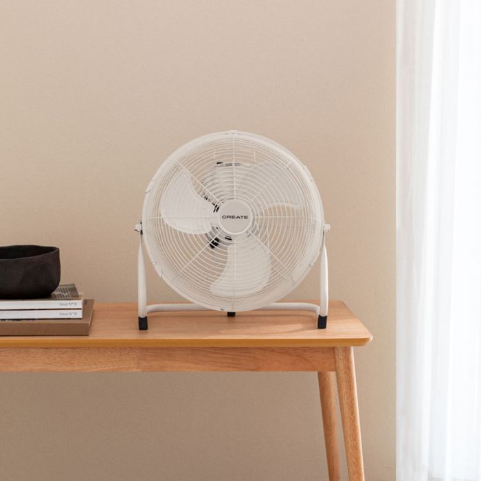 Ventilateur de sol - Create - AIR FLOOR RETRO - 12 pouces - Moteur cuivre - 3 vitesses - Create