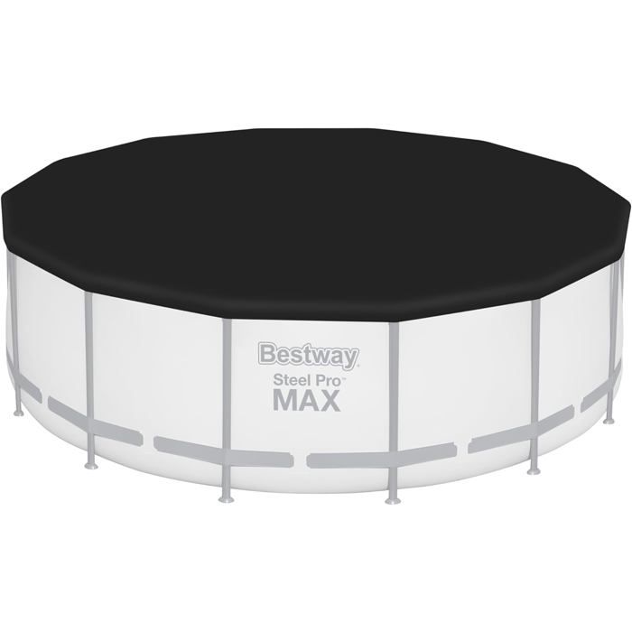 Bâche Protection Piscine Hors Sol Linxor 150 GSM Réversible Bleu/Gris - Plusieurs Tailles