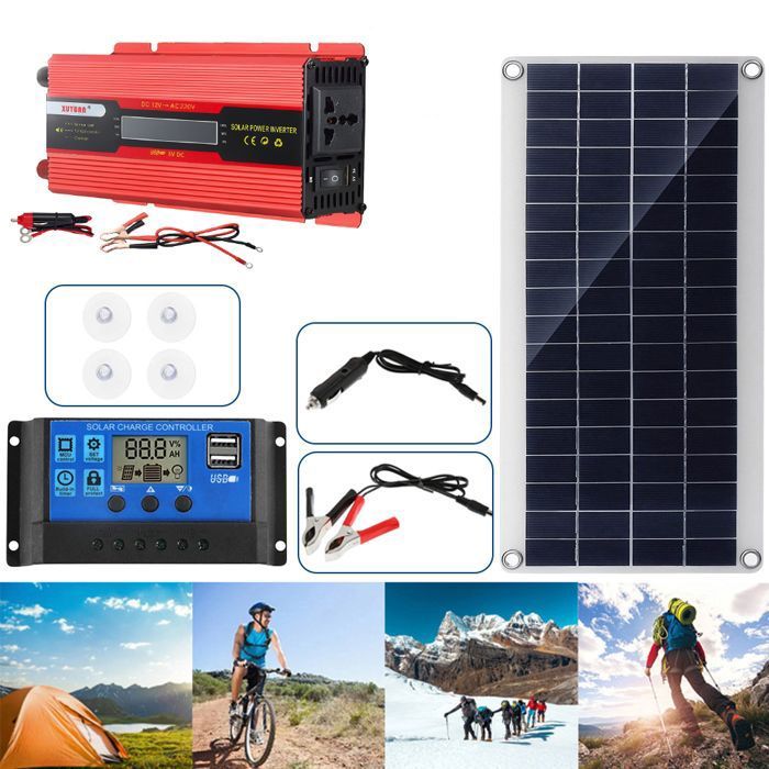 Panneau solaire portable pour charger batterie. - Test et Avis
