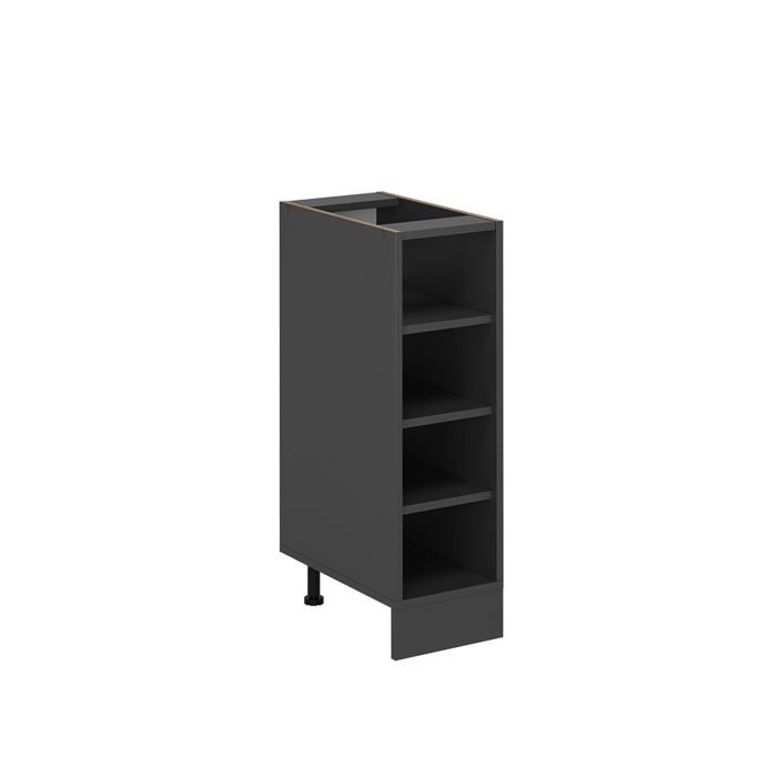 Etagère de cuisine R-Line 25cm sans PT Anthracite/Anthracite Vicco 54572