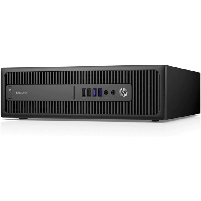 Acheter HP EliteDesk 800 G2 SFF Core i5-6600 8 Go de RAM 256 Go SSD Sans clavier WiFi BT Win 11 Pro - Reconditionné - Excellent état Reconditionné - 169,00 € HP EliteDesk 800 G2 SFF Core i5-6600 8 Go de RAM 256 Go SSD Sans clavier WiFi BT Win 11 Pro - Reconditionné - Excellent état Reconditionné - Hewlett-Packard reconditionné disponible sur Cdiscount Seconde Vie