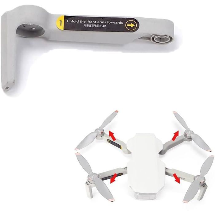 Coque Supérieure, Inférieure Et Cadre Pour DJI Mavic Pro - Pièce De Rechange Neuve - Origine Chine
