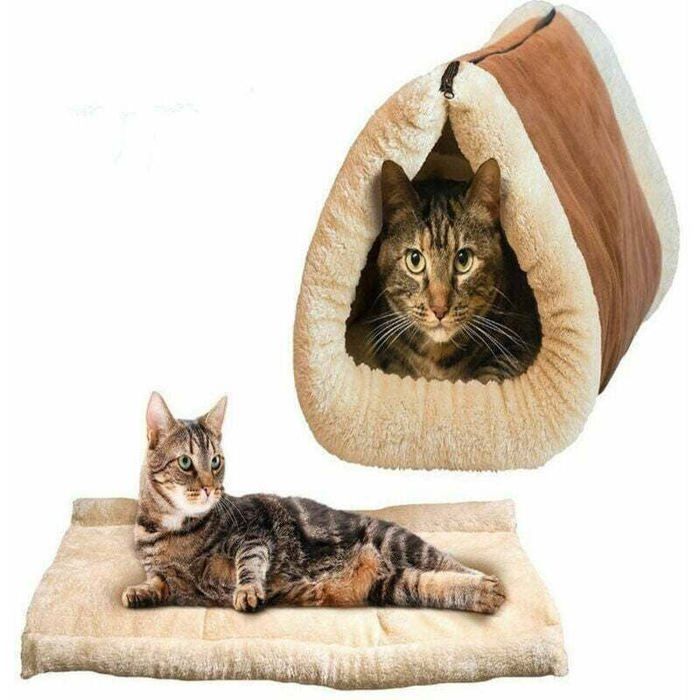 Lot De 2 Coussins épais Pour Cage à Lapin - Tapis Polaire Doux 30x25 Cm - Pour Petits Animaux (lapin, Hamster, Cochon D'Inde) - Gris Et Rose - Lavable En Machine