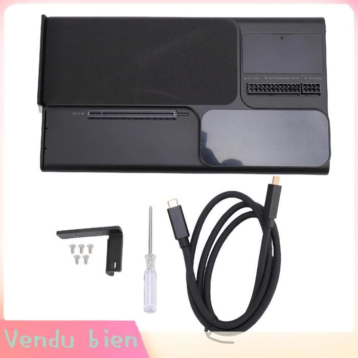 Garosa Station daccueil GPU Station Damarrage GPU Dock Egpu Egpu Eglosure Externe avec PCIe 4.0 X16 informatique rangement