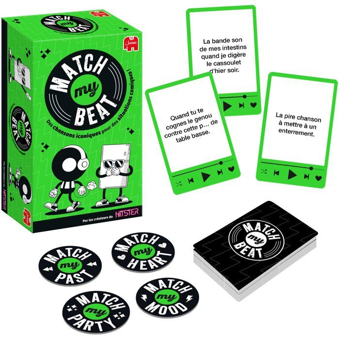 Jeu d'ambiance Jumbo Match My Beat