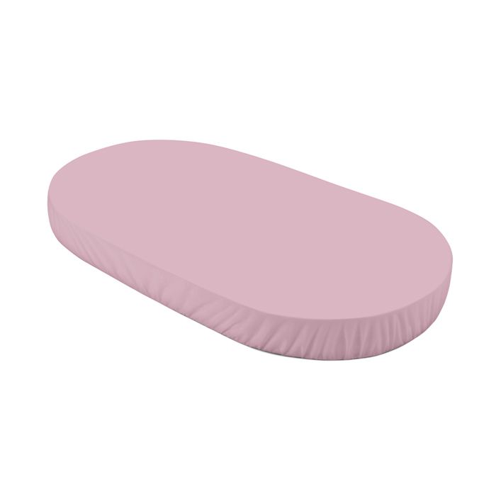 Waldin Drap housse Grand Lit Bébé Ovale 7en1 Jersey Coton Vieux Rose Waldin Drap housse Grand Lit Bébé Ovale 7en1 Jersey Coton Vieux Rose