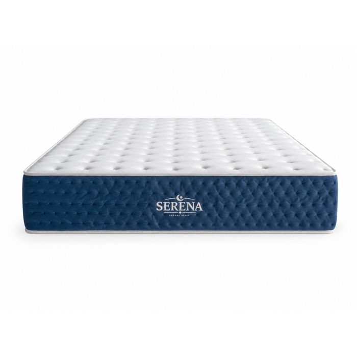 SIMPUR Matelas SERENA Ressorts Ensachés 160x200 cm 30 cm Confort Mi-Ferme Indépendance de Couchage Respirant Accueil Matelassé SIMPUR Matelas SERENA Ressorts Ensachés 160x200 cm 30 cm Confort Mi-Ferme Indépendance de Couchage Respirant Accueil Matelassé