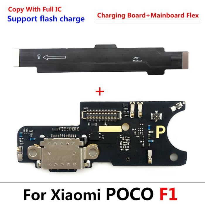 Nappe De Connexion (flex) Pour Xiaomi Poco F6 - Marque Clappio - Couleur Orange