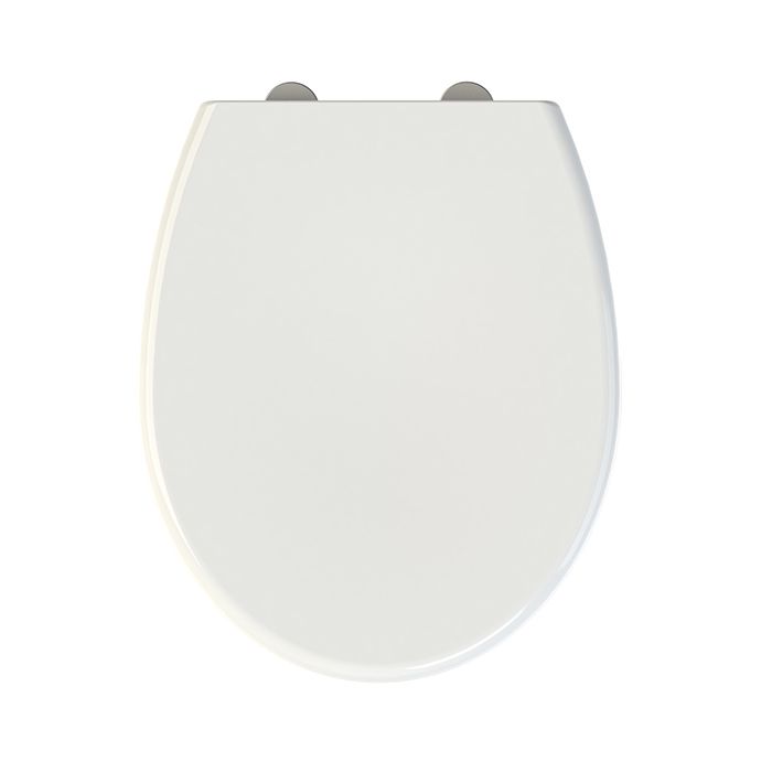 Abattant WC en thermodur - fermeture progressive et déclipsable FALLY - Blanc Brillant