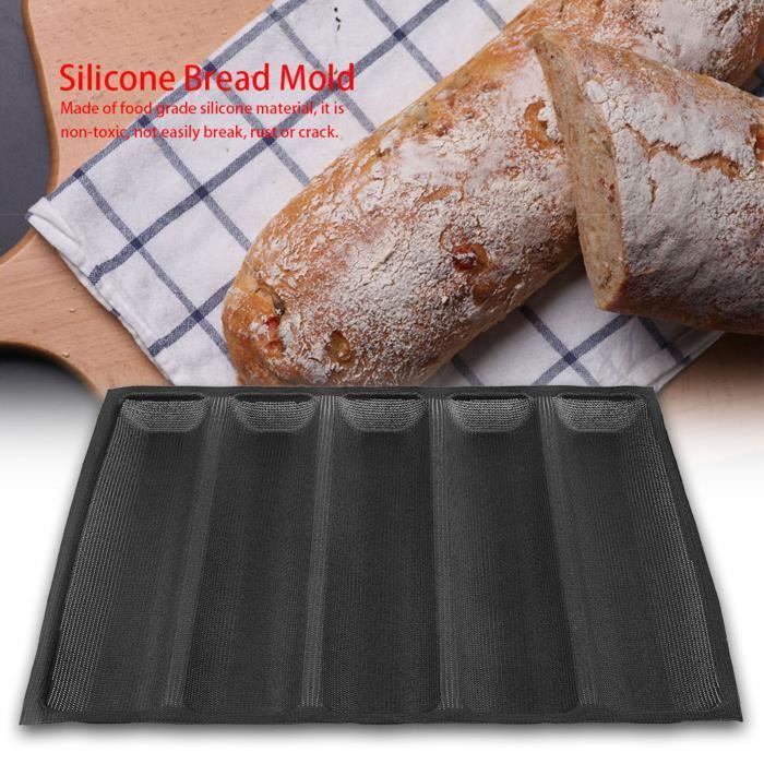 UPKOCH Moule à Pain en Acier avec Couvercle Couvercle Ustensiles de Cuisson Antiadhésifs Pain Toast Moule pour La Cuisson du Pain Noir Maison Gadgets de Cuisine Rectangulaire 1000G