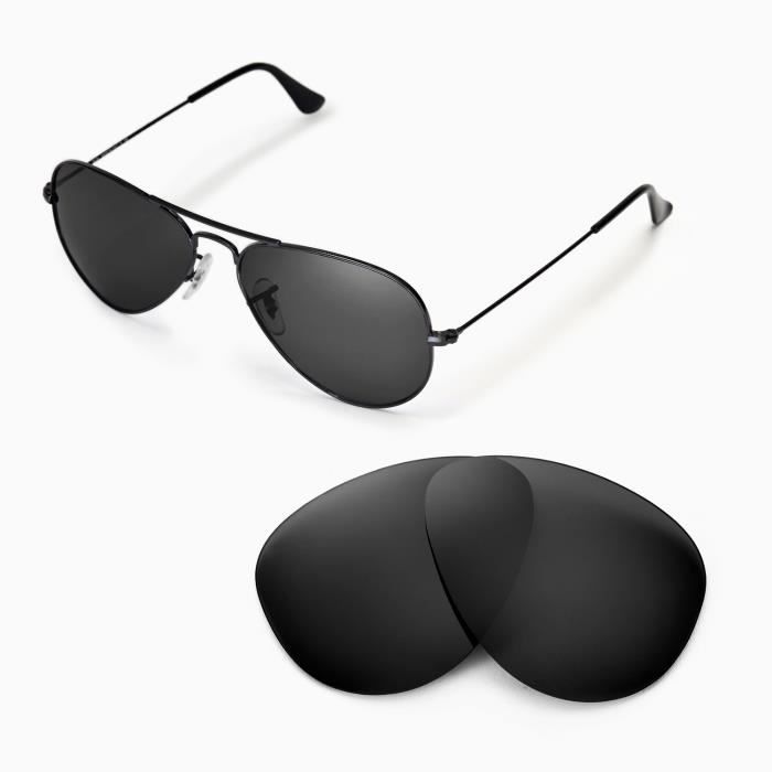 Lunettes De Soleil Noir polarisants Replacet femmes Lentilles pour