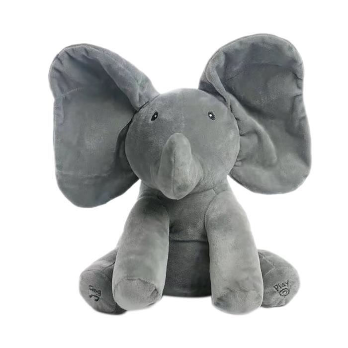 Elephant Bebe Doux En Peluche Jouet Chantant Peluche Animee Enfant Poupee Cadeau Gy Cdiscount Jeux Jouets