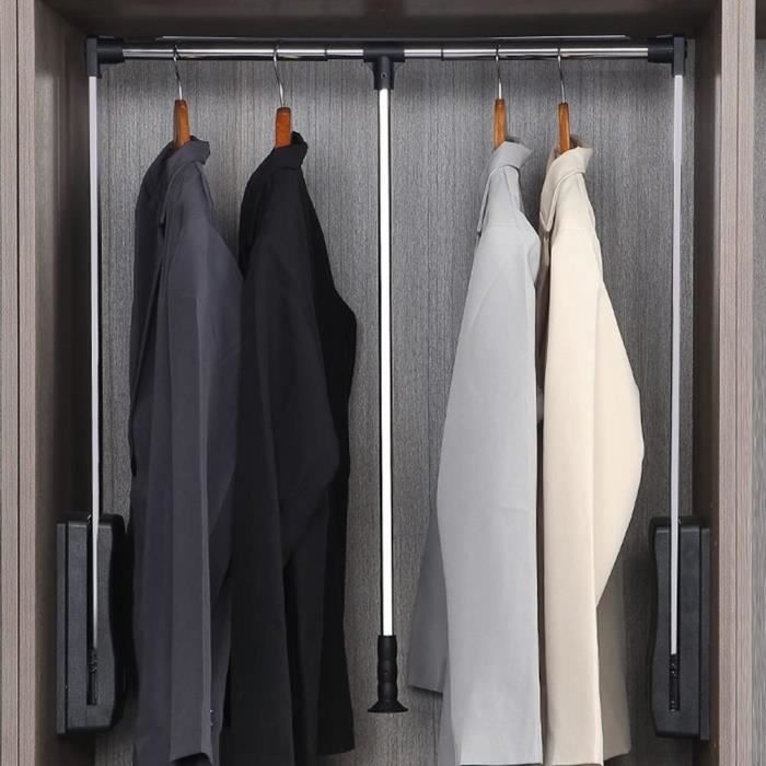 Barre De Placard Double Face En Métal – Modèle Croix, Robuste Pour Penderie Et Dressing !