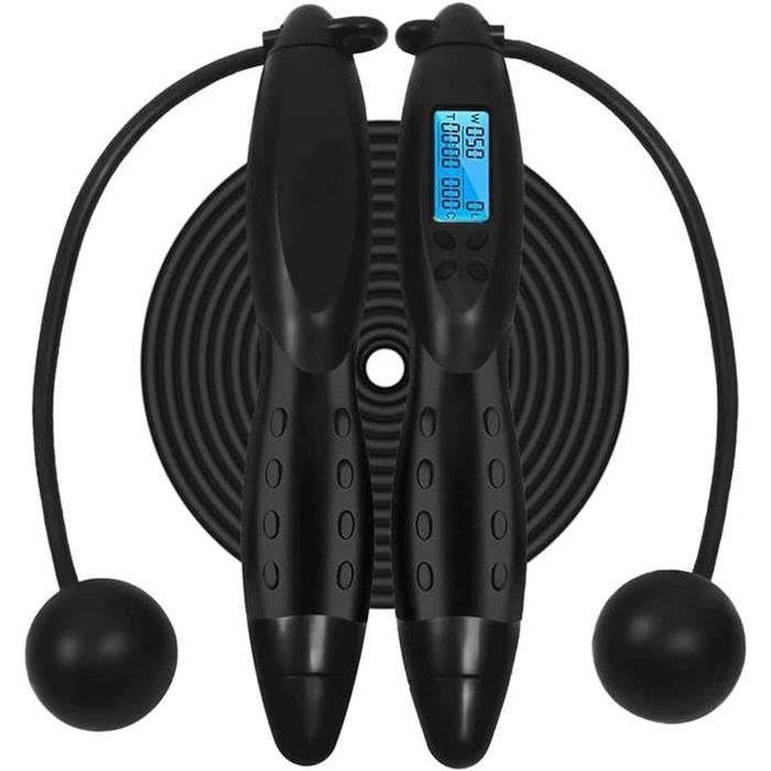 Poignées De Corde à Sauter Intelligente AMP 2.0 – Bluetooth, Lestées, Pour Fitness, Neuf