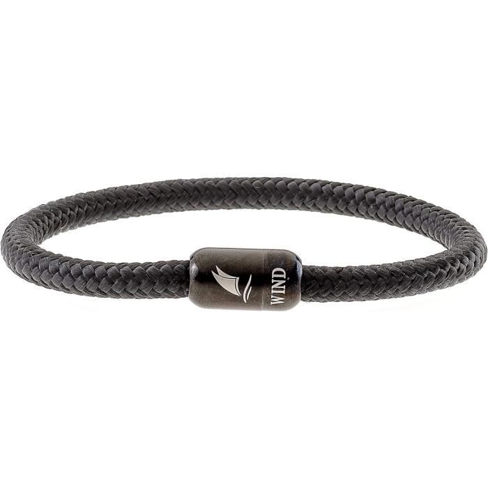 Bracelet Nautique Ancre – Corde Durable – Pour Homme Et Femme – Style Marin – Fermoir Ancre Métallique - 3