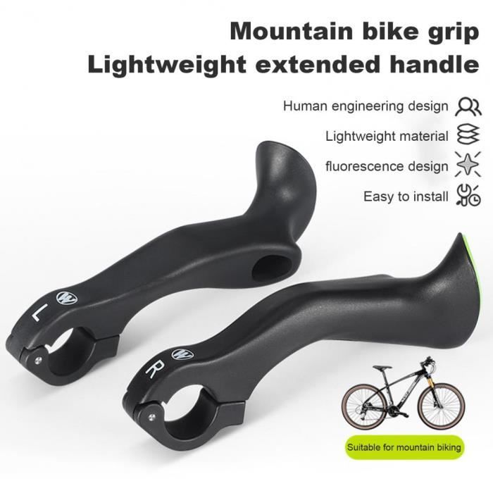 Poignee Velo HOUSON Extrémités De Guidon De Vélo En Nylon Antidérapantes Pour VTT - Pour Adultes - 21,8 Mm - 22,2 Mm Poignée De Vélo En Ligne