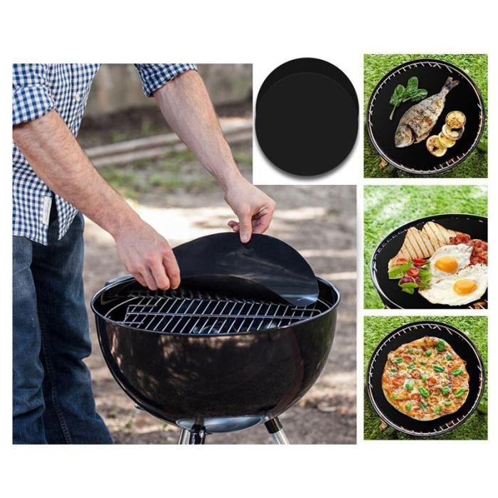 courti Tapis De Maille De Barbecue Tapis De Gril R/ésistant /À La Chaleur 13X13 Pouces Tapis De Gril Antiadh/ésif R/éutilisable pour Fours Dext/érieur Grill Facile /À Nettoyer
