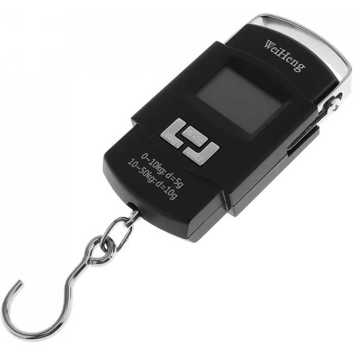 Tbest Balance à Crochet De 500 Kg Écran LCD à échelle Suspendue