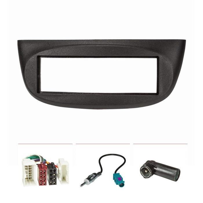 Façade D'autoradio Double DIN Pour Mazda MX-5 NC (à Partir De 11/2008) - Noir