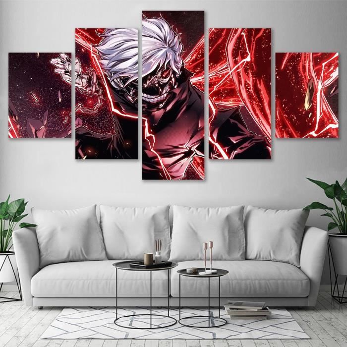 Tableau Tokyo Ghoul Masque Cadre Toile main image 0