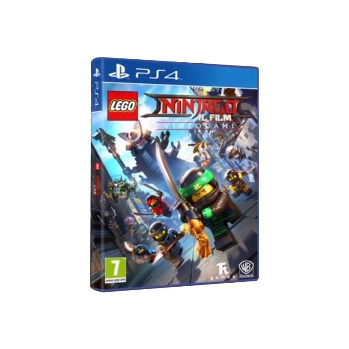 Jeu video LEGO Ninjago Movie PlayStation 4 italien Aventure PEGI 7 Cdiscount Jeux video