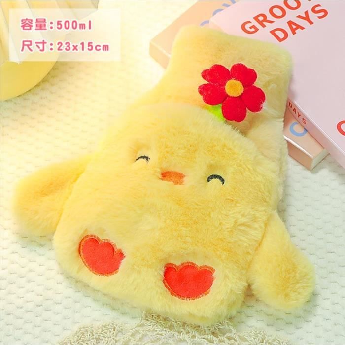 Bouillotte Peluche Mignonne – Sac D’eau Chaude Décoratif – Pour Enfants Et Adultes, Soulage Douleurs – Cadeau Noël Ou Anniversaire