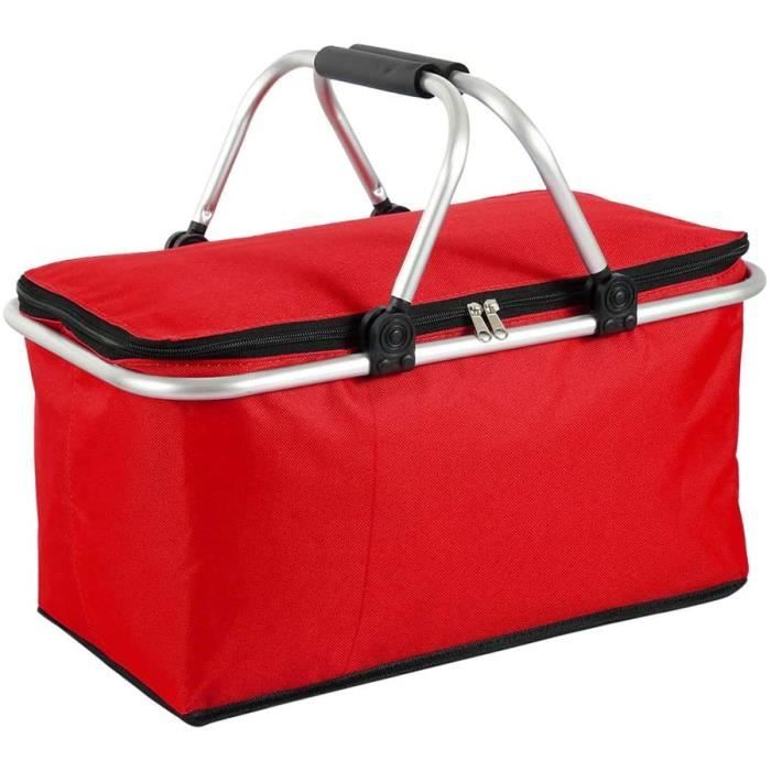 Panier Isotherme Pliable Panier de Pique Nique Glaci re Sac