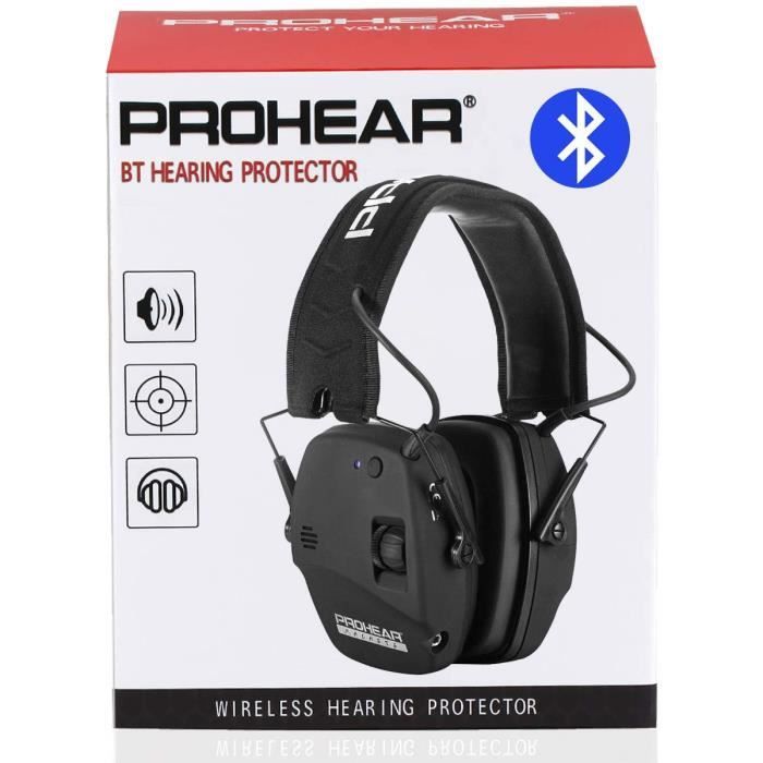 BT Bluetooth Casque de Tir Anti Bruit d'oreille Remplaçable — free download