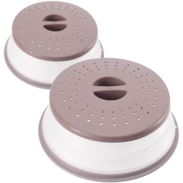 VAIAV Cloche Micro Onde Microwave Cover Pliable Couvercle Micro Ondes
