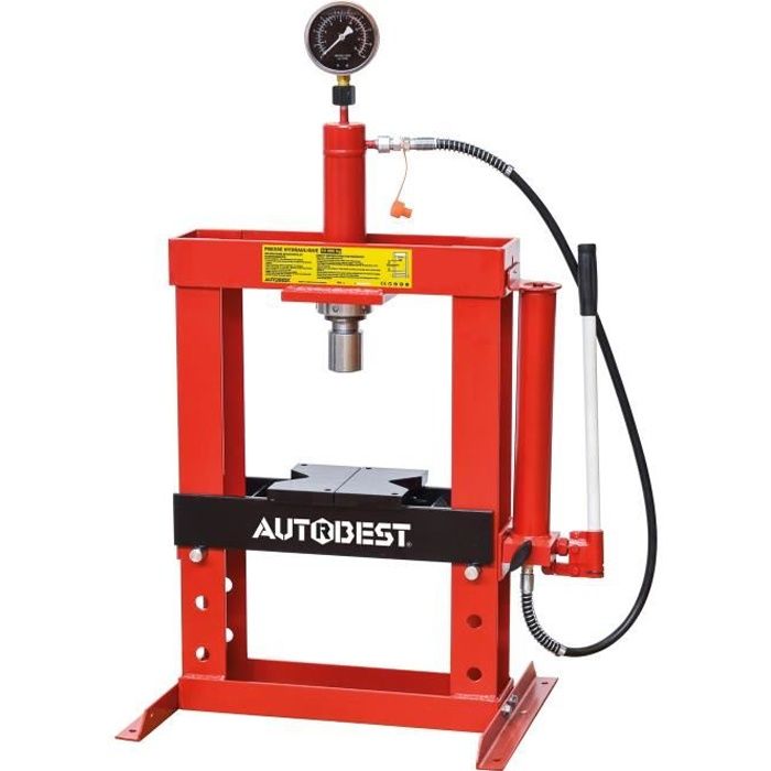 AUTOBEST Presse Hydraulique 10 Tonnes