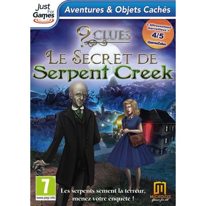 Big Fish Jeu D'Aventures 9 Clues Le Secret De Serpent Creek - Microïds - PC - A Télécharger - Dvd - Français